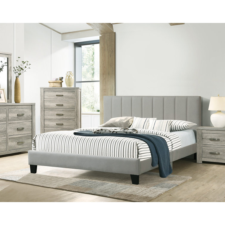 Latitude Run® Tetonia Upholstered Low Profile Platform Bed Wayfair